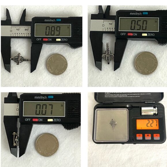 VTG James Avery Sterling Silver 925 Tiny Unity Marriage Alter Cross Pin Brooch - Picture 10 of 16